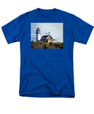 Highland Light North Truro Cape Cod Massuchusetts - Men's T-Shirt  (Regular Fit)