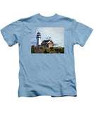 Highland Light North Truro Cape Cod Massuchusetts - Kids T-Shirt