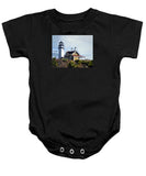 Highland Light North Truro Cape Cod Massuchusetts - Baby Onesie
