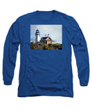 Highland Light North Truro Cape Cod Massuchusetts - Long Sleeve T-Shirt