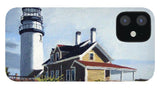 Highland Light North Truro Cape Cod Massuchusetts - Phone Case