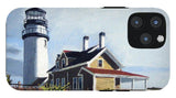 Highland Light North Truro Cape Cod Massuchusetts - Phone Case