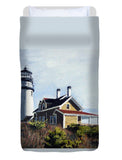 Highland Light North Truro Cape Cod Massuchusetts - Duvet Cover