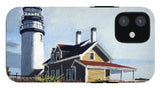 Highland Light North Truro Cape Cod Massuchusetts - Phone Case