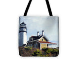 Highland Light North Truro Cape Cod Massuchusetts - Tote Bag