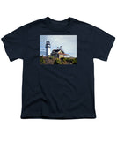 Highland Light North Truro Cape Cod Massuchusetts - Youth T-Shirt