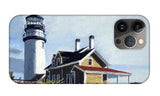 Highland Light North Truro Cape Cod Massuchusetts - Phone Case