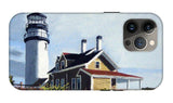 Highland Light North Truro Cape Cod Massuchusetts - Phone Case