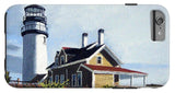 Highland Light North Truro Cape Cod Massuchusetts - Phone Case