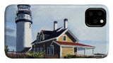 Highland Light North Truro Cape Cod Massuchusetts - Phone Case