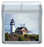 Highland Light North Truro Cape Cod Massuchusetts - Duvet Cover