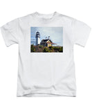 Highland Light North Truro Cape Cod Massuchusetts - Kids T-Shirt
