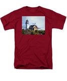 Highland Light North Truro Cape Cod Massuchusetts - Men's T-Shirt  (Regular Fit)