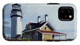 Highland Light North Truro Cape Cod Massuchusetts - Phone Case