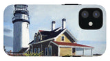 Highland Light North Truro Cape Cod Massuchusetts - Phone Case