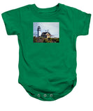 Highland Light North Truro Cape Cod Massuchusetts - Baby Onesie