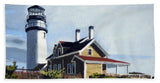 Highland Light North Truro Cape Cod Massuchusetts - Beach Towel