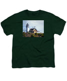 Highland Light North Truro Cape Cod Massuchusetts - Youth T-Shirt