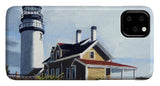 Highland Light North Truro Cape Cod Massuchusetts - Phone Case