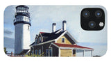 Highland Light North Truro Cape Cod Massuchusetts - Phone Case