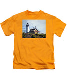 Highland Light North Truro Cape Cod Massuchusetts - Kids T-Shirt