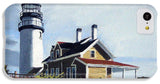 Highland Light North Truro Cape Cod Massuchusetts - Phone Case