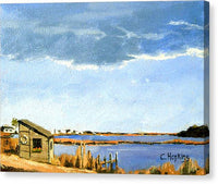 Lagoon Pond Shucking Shack Martha's Vineyard Massachusetts - Canvas Print
