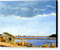 Lagoon Pond Shucking Shack Martha's Vineyard Massachusetts - Canvas Print