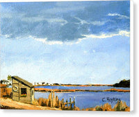 Lagoon Pond Shucking Shack Martha's Vineyard Massachusetts - Canvas Print