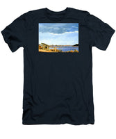 Lagoon Pond Shucking Shack Martha's Vineyard Massachusetts - T-Shirt