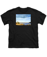 Lagoon Pond Shucking Shack Martha's Vineyard Massachusetts - Youth T-Shirt
