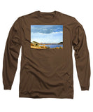 Lagoon Pond Shucking Shack Martha's Vineyard Massachusetts - Long Sleeve T-Shirt