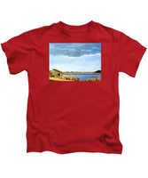 Lagoon Pond Shucking Shack Martha's Vineyard Massachusetts - Kids T-Shirt