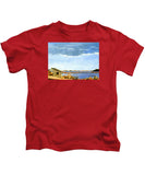 Lagoon Pond Shucking Shack Martha's Vineyard Massachusetts - Kids T-Shirt