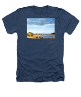 Lagoon Pond Shucking Shack Martha's Vineyard Massachusetts - Heathers T-Shirt