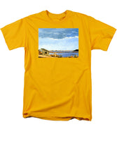 Lagoon Pond Shucking Shack Martha's Vineyard Massachusetts - Men's T-Shirt  (Regular Fit)