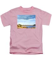 Lagoon Pond Shucking Shack Martha's Vineyard Massachusetts - Kids T-Shirt