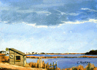 Lagoon Pond Shucking Shack Martha's Vineyard Massachusetts - Art Print