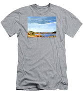 Lagoon Pond Shucking Shack Martha's Vineyard Massachusetts - T-Shirt