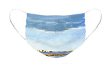 Lagoon Pond Shucking Shack Martha's Vineyard Massachusetts - Face Mask