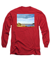 Lagoon Pond Shucking Shack Martha's Vineyard Massachusetts - Long Sleeve T-Shirt
