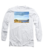 Lagoon Pond Shucking Shack Martha's Vineyard Massachusetts - Long Sleeve T-Shirt