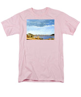 Lagoon Pond Shucking Shack Martha's Vineyard Massachusetts - Men's T-Shirt  (Regular Fit)