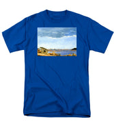 Lagoon Pond Shucking Shack Martha's Vineyard Massachusetts - Men's T-Shirt  (Regular Fit)