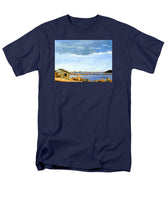 Lagoon Pond Shucking Shack Martha's Vineyard Massachusetts - Men's T-Shirt  (Regular Fit)