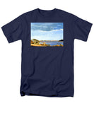 Lagoon Pond Shucking Shack Martha's Vineyard Massachusetts - Men's T-Shirt  (Regular Fit)