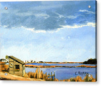 Lagoon Pond Shucking Shack Martha's Vineyard Massachusetts - Acrylic Print