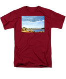 Lagoon Pond Shucking Shack Martha's Vineyard Massachusetts - Men's T-Shirt  (Regular Fit)