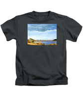 Lagoon Pond Shucking Shack Martha's Vineyard Massachusetts - Kids T-Shirt
