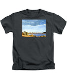 Lagoon Pond Shucking Shack Martha's Vineyard Massachusetts - Kids T-Shirt